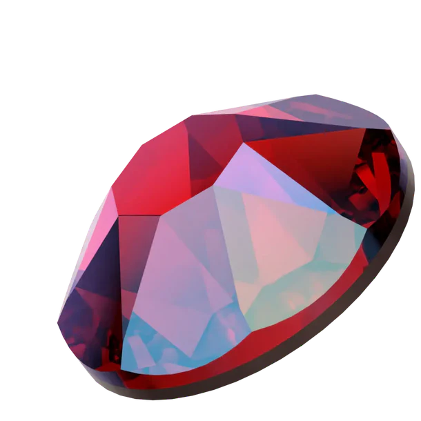 Swarovski Crystal Light Siam Shimmer Flatback Rhinestones in SS20 or SS16 (10 Gross 1440 Stones)