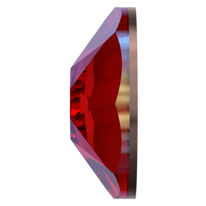 Swarovski Crystal Light Siam Shimmer Flatback Rhinestones in SS20 or SS16 (10 Gross 1440 Stones)