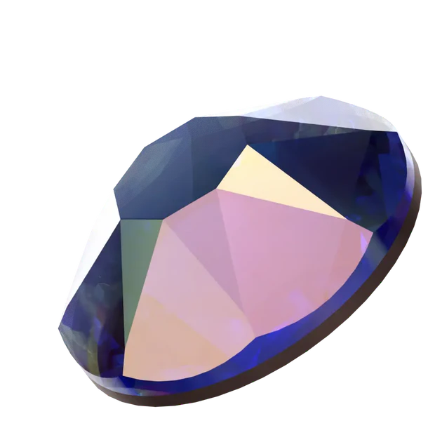 Swarovski Crystal Sapphire AB Flatback Rhinestones in SS20, SS16, or SS40 (10 Gross 1440 Stones)