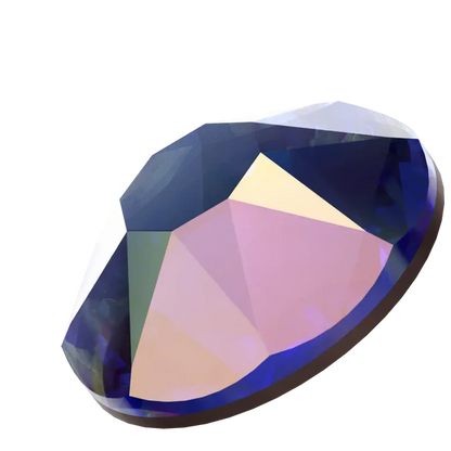 Swarovski Crystal Sapphire AB Flatback Rhinestones in SS20, SS16, or SS40 (10 Gross 1440 Stones)