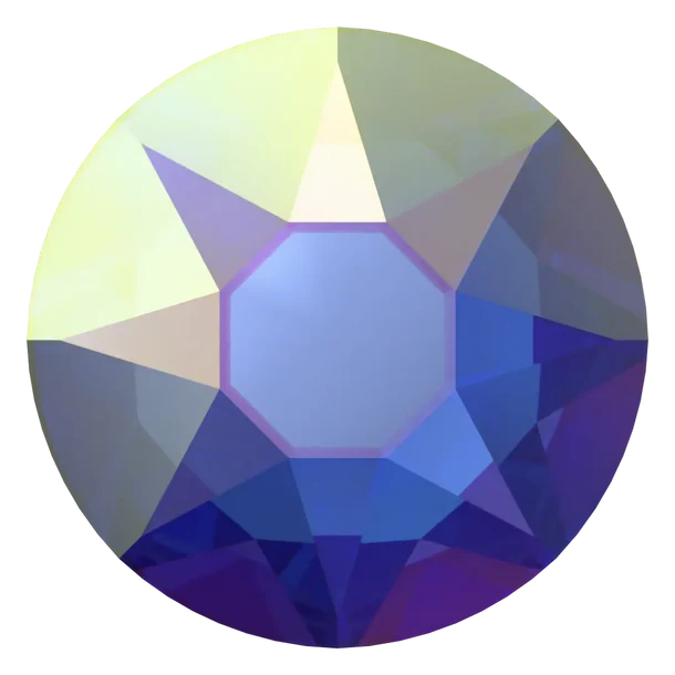 Swarovski Crystal Sapphire AB Flatback Rhinestones in SS20, SS16, or SS40 (10 Gross 1440 Stones)