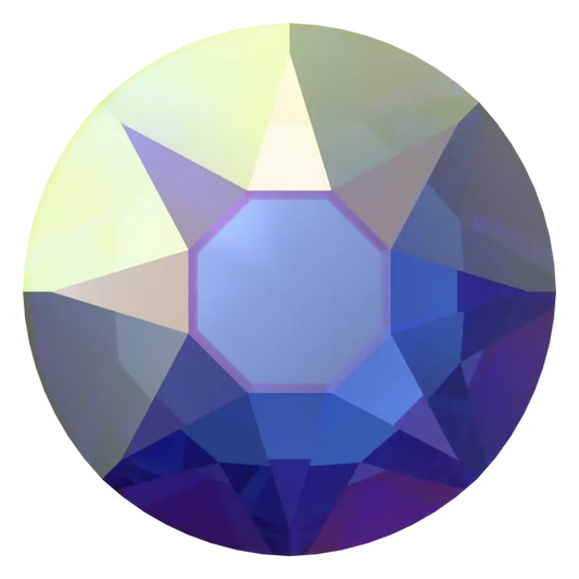 Swarovski Crystal Sapphire AB Flatback Rhinestones in SS20, SS16, or SS40 (10 Gross 1440 Stones)