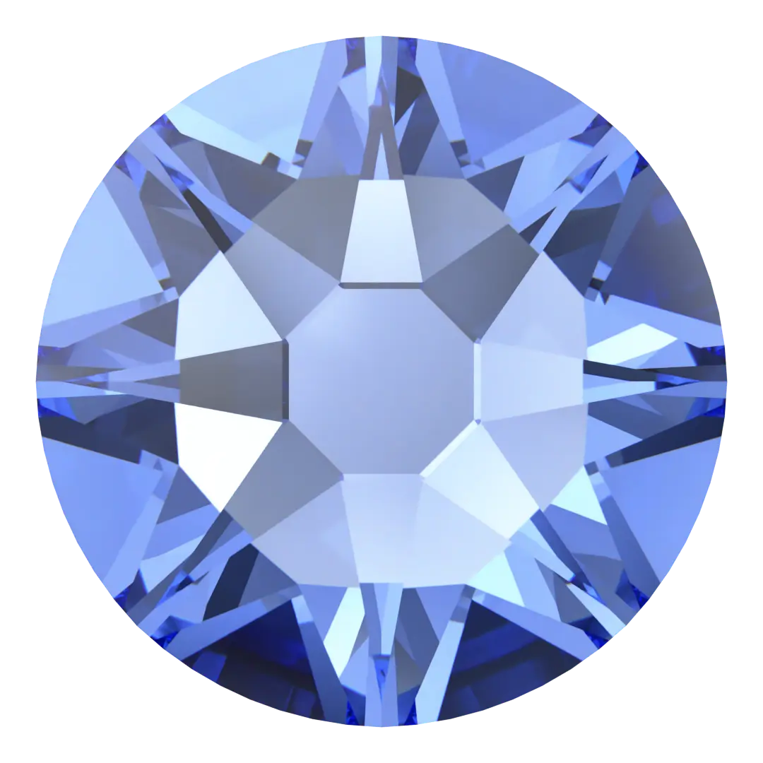 Swarovski Crystal Sapphire Flatback Rhinestones in SS20 or SS16 (10 Gross 1440 Stones)