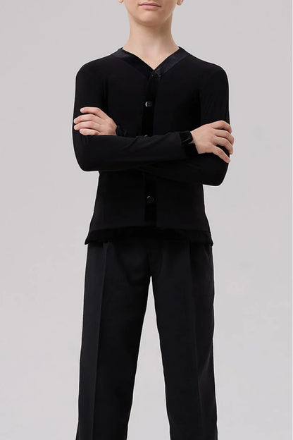 JERAVAE Boys Ballroom Shirt M127F