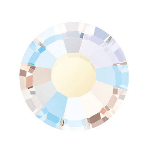 Preciosa Crystal Flat Back Light Gold Quartz AB and Light Gold Quartz