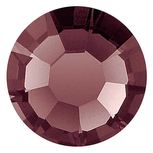 Preciosa Crystal Flat Back Burgundy AB and Burgundy