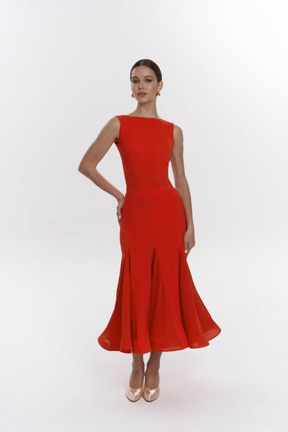 Danza Bodysuit Hanna Red Pra 1679