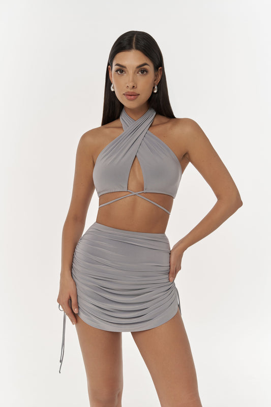 Danza Skirt Doja Grey Pra 1676