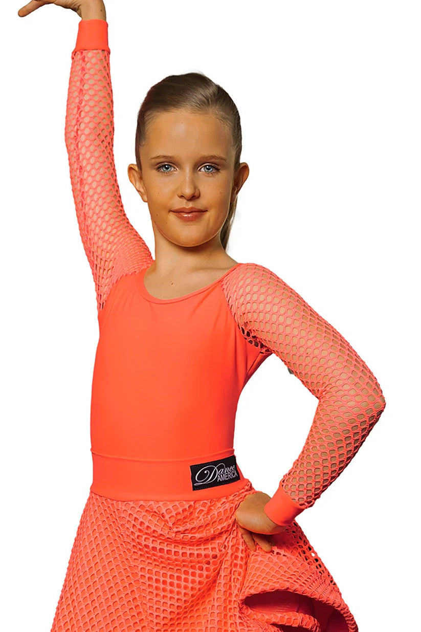 Dance America JR-B4 Girls Bodysuit