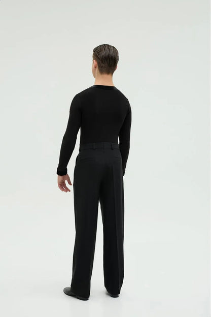 JERAVAE Men's Ballroom Pants M132F