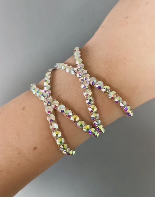 Criss Cross Bracelet Comes in Multiple Colors BR006