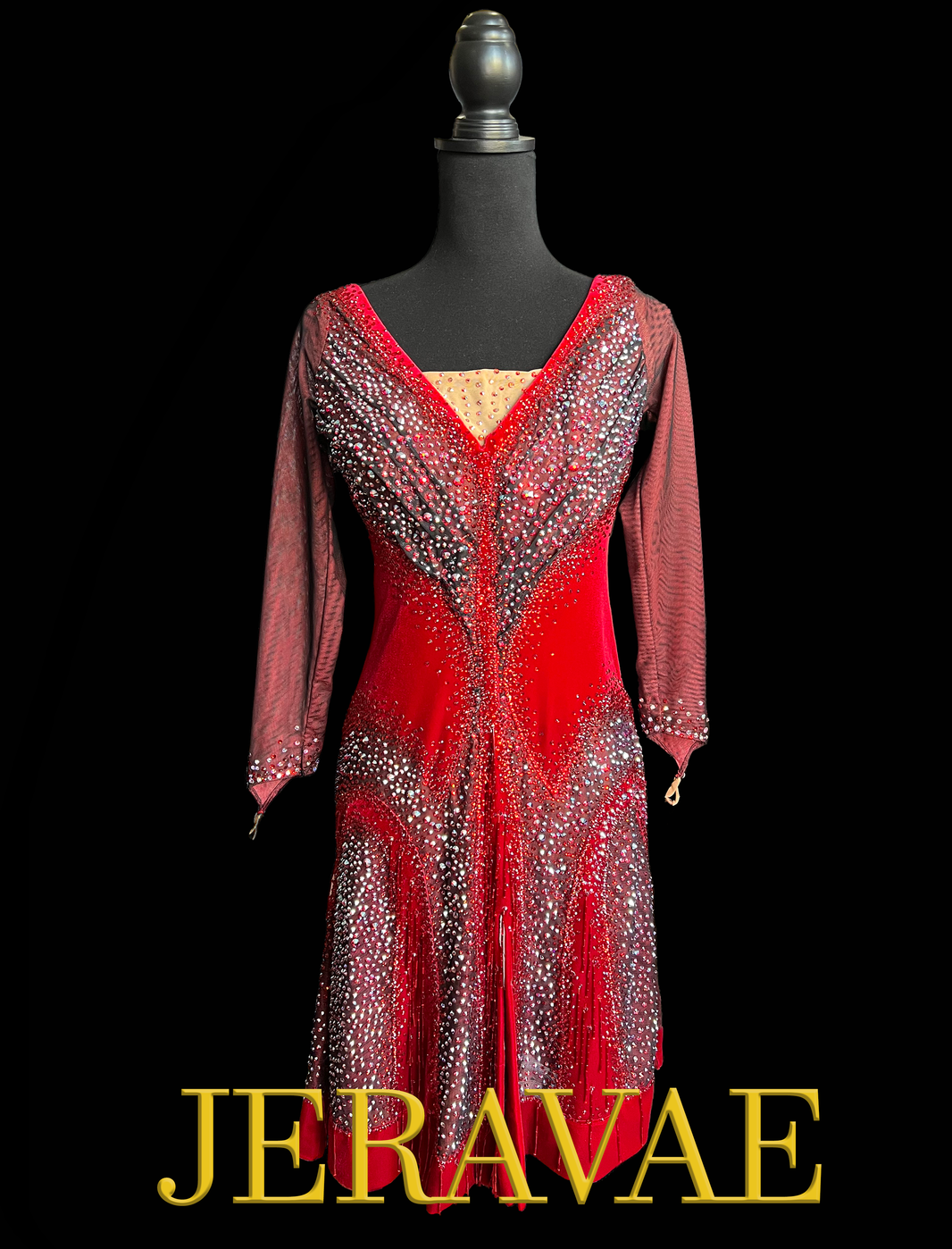 JERAVAE Latin Dress Pra 1518F