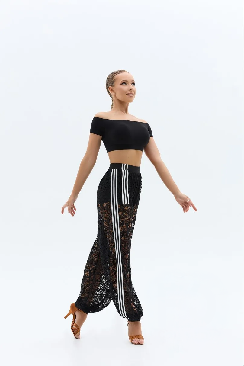 JERAVAE Latin Lace Pants Pra 1517