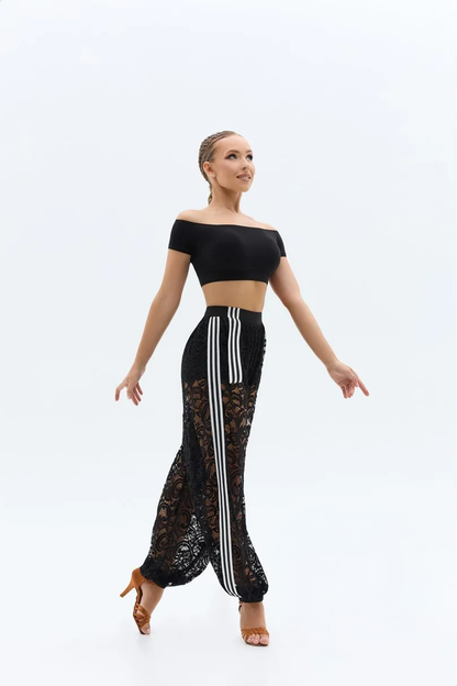 JERAVAE Latin Lace Pants Pra 1517