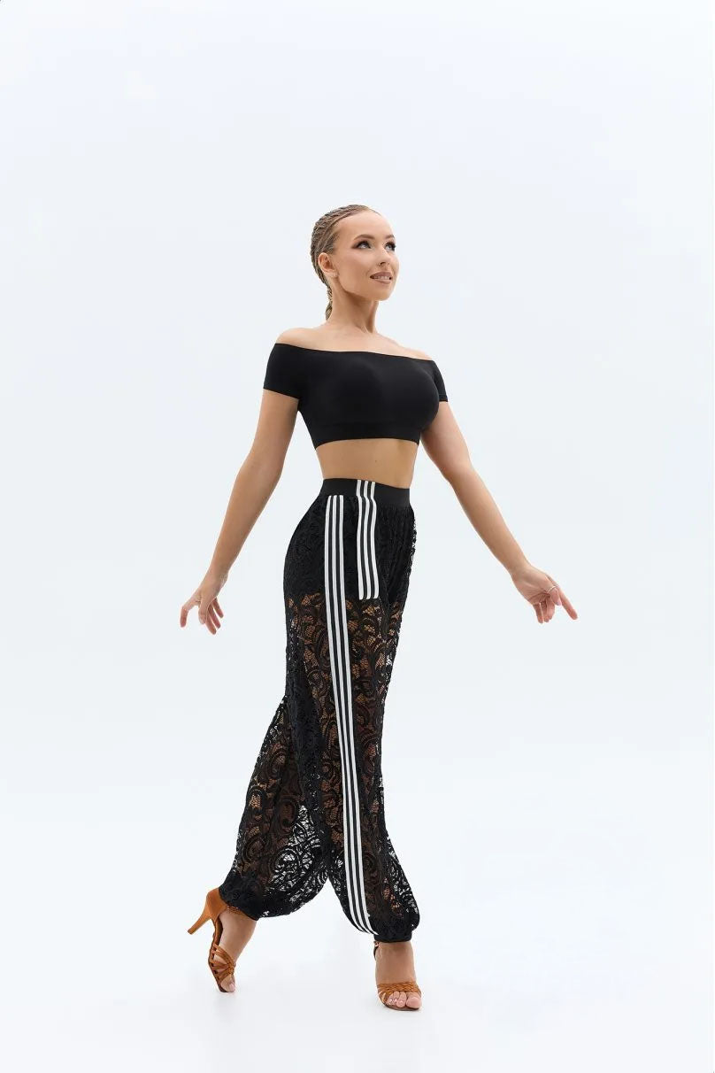 JERAVAE Latin Lace Pants Pra 1517