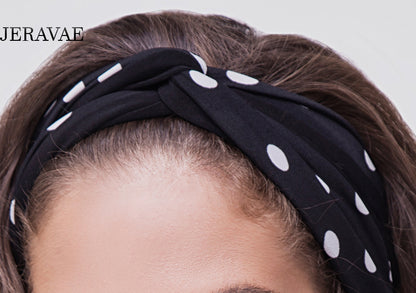 Fabric Latin or Ballroom Headband with Twist Knot Available in 6 Colors and Youth and Adult Sizes. Perfect for Competition or Practice