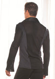 Men's Loose Fit Snap Closure Ballroom Shirt without Trunks MS20