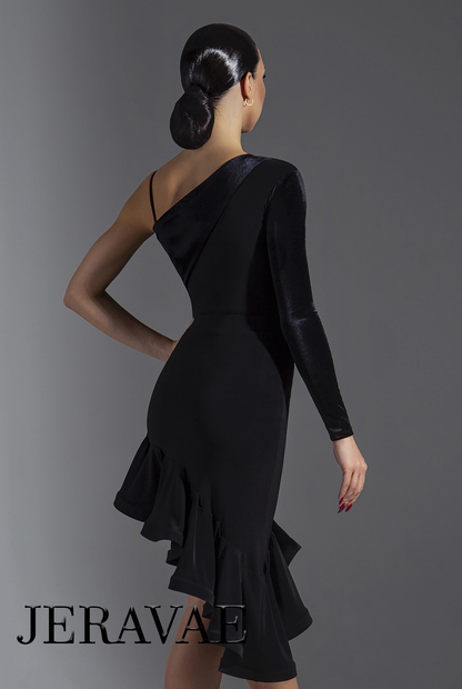 black latin dance dress for women
