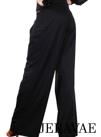 Victoria Blitz ST003 Women's Wide Leg Black Trouser Teaching or Practice Dance Pants PRA 889 in Stock