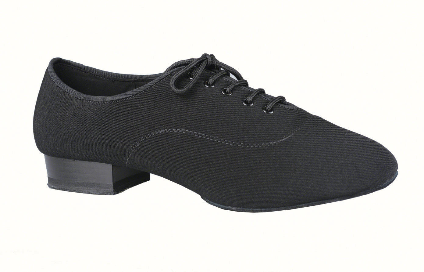Elasticized Lycra and Canvas Blend Men's Ballroom Shoe