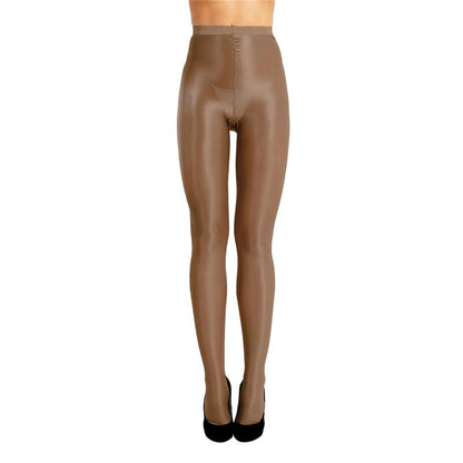 brown shimmer dance tights
